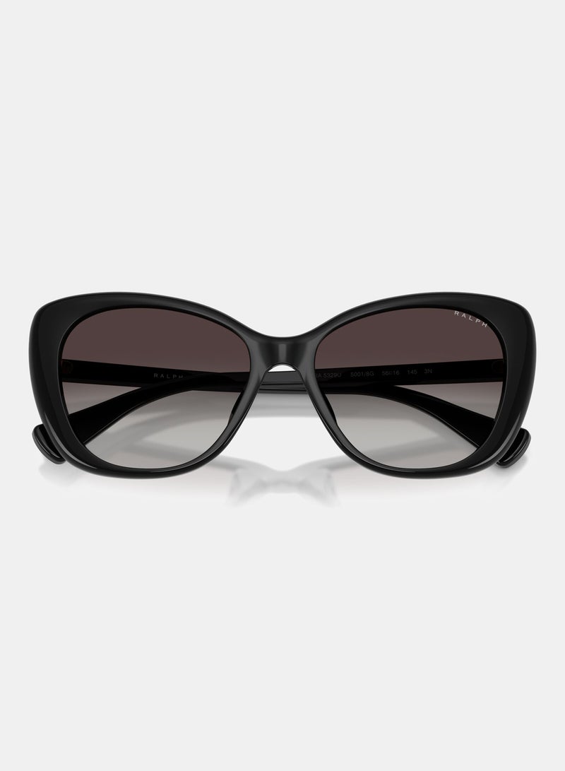 RALPH LAUREN Full-rimed Butterfly Sunglasses 5329U, 56, 5001, 8G - Image 4